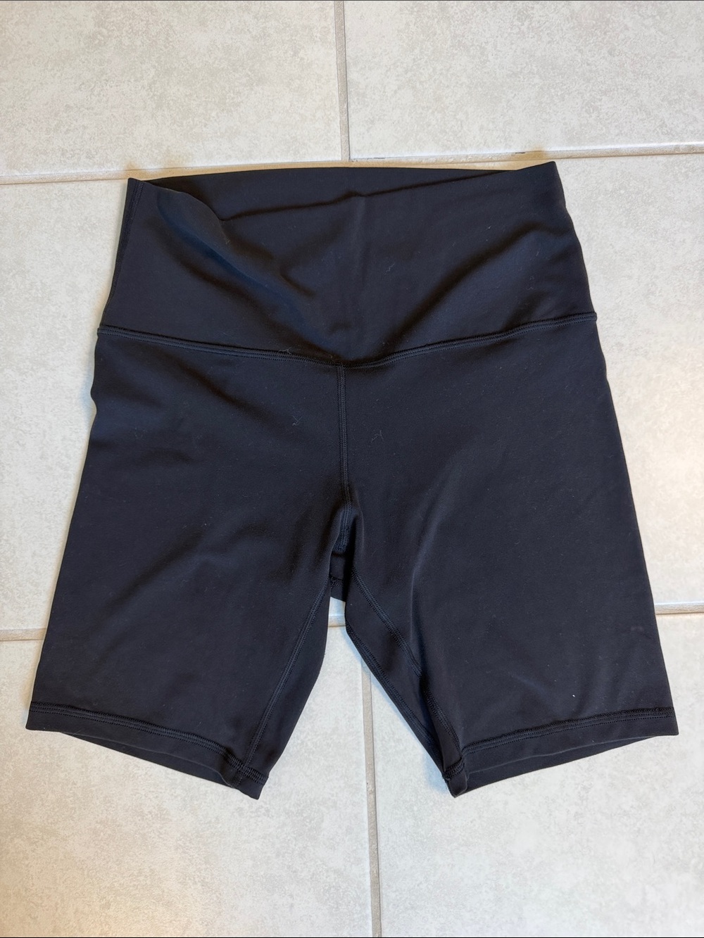 lululemon athletica Black High-Rise Bike Shorts